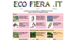 Desktop Screenshot of ecofiera.it